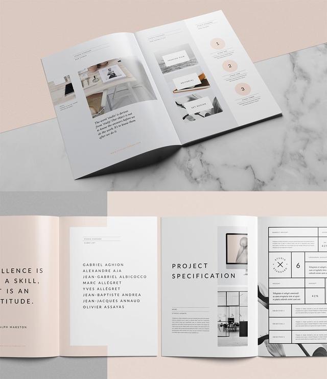 20款現代風格畫冊設計欣賞/折頁設計-畫冊 第12張 20款現代風格畫冊設計欣賞/折頁設計-畫冊 第12張